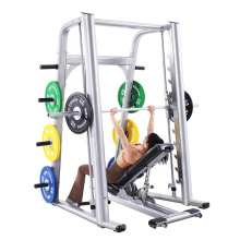 Commercial Flat Oval Tube Strength Training Smith Machine